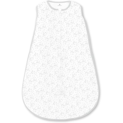 Amazing Baby Cotton Sleeping Sack, Wearable Blanket with 2-way Zipper, Sterling Confetti, Small (0-6 mo)