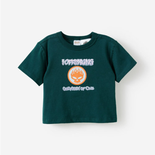 Baby Green Offspring Music Short Sleeve Tee | Cotton On Kids United States