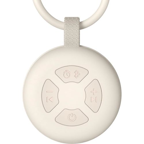 Portable Bluetooth Sound Machine & White Noise Machine Baby | 12 Soothing Sounds,15H Battery,Timer Function,Travel & Baby Essentials, for Outdoor Activities, Baby Nursery and Stroller