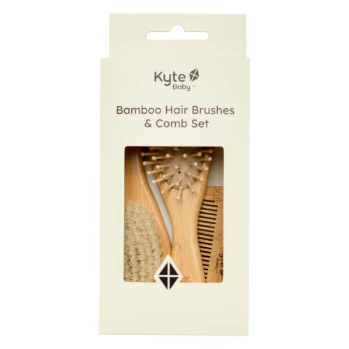 Kyte Baby 3-Piece Bamboo Brush Set