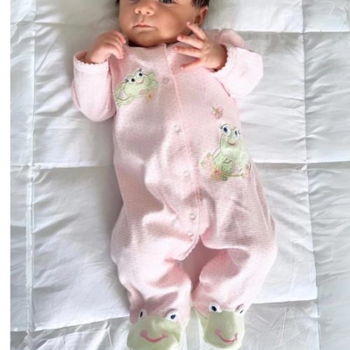 Frog Friends Footed One-Piece