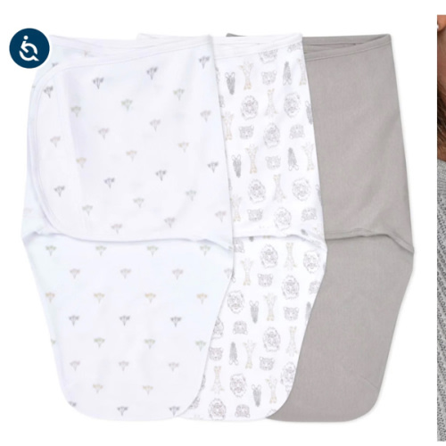 On Safari Easy Swaddle With No Zipper 0-3M | aden + anais