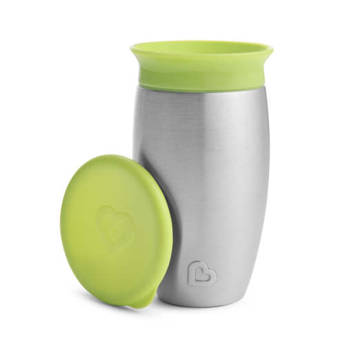 Miracle Stainless Steel 360° Sippy Cup, 10oz | Munchkin