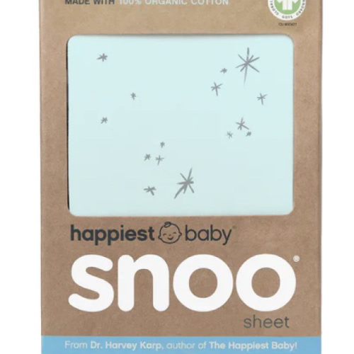 100% Organic Cotton SNOO Baby Bassinet Fitted Sheet