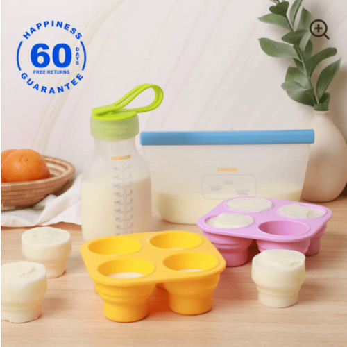 Boobcube - The First Drop Kit - Silicone Milk Storage
