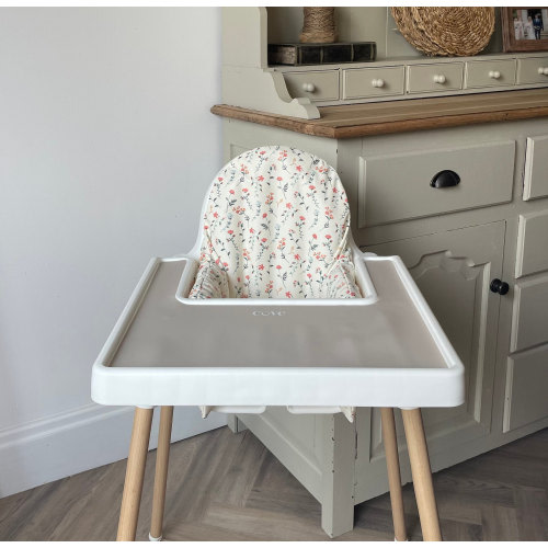 Wipeable Cushion for the Antilop IKEA Highchair - Bloom