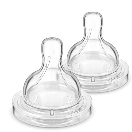 Philips Avent Anti-Colic Baby Bottle Flow 2 Nipple, 2pk, SCY762/02