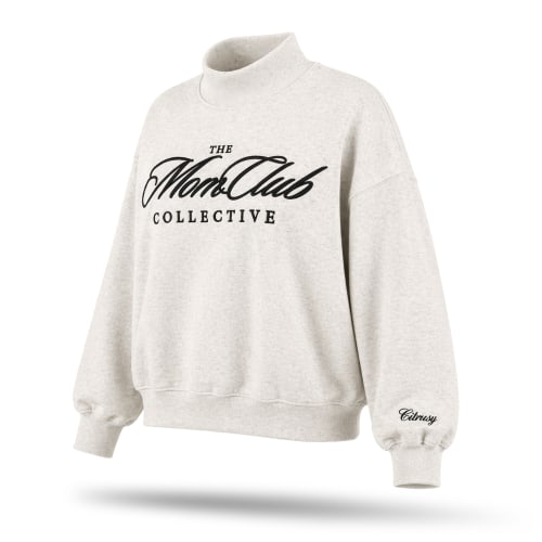 MOM CLUB MOCKNECK - OAT