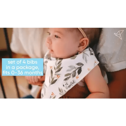 Copper Pearl Bib Set - 4pc
