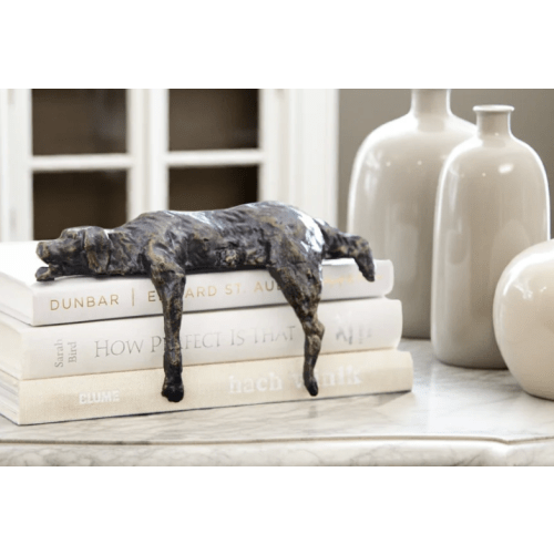 Lazy Dog Sculpture by Cyan Design 06234 - Bronze - Default Title - Oxygen Lighting Shop