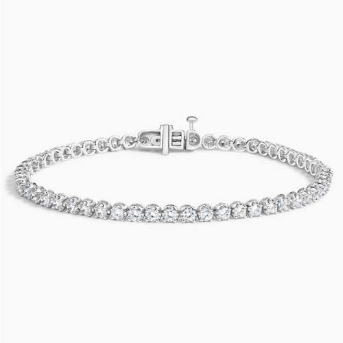 6 in. Certified Lab Diamond Tennis Bracelet (2 ct. tw.) in 18K White Gold | Brilliant Earth