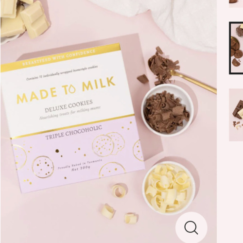White Choc & Macadamia Nut Lactation Cookie