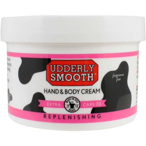 Udderly Smooth Extra Care Cream with 20% Urea, Replenishing, 8 Oz