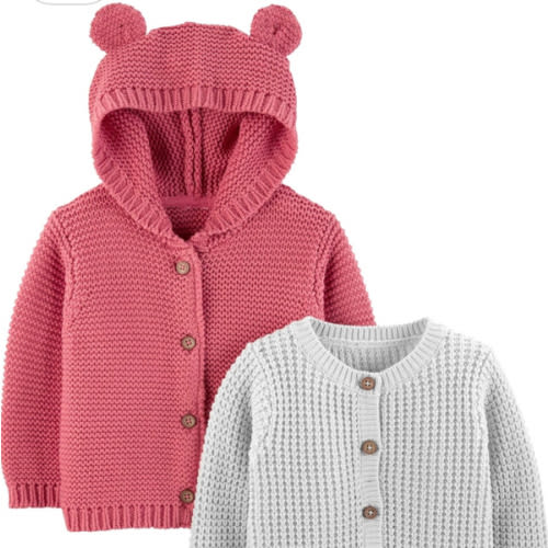 Simple Joys by Carter's Baby 2-Pack Knit Cardigan Sweaters