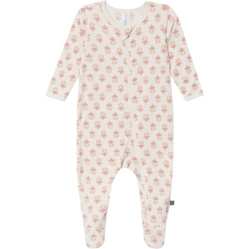 Modern Moments by Gerber Baby Neutral Super Soft Viscose Two-Way Zip Sleep 'N Play Footed Pajamas, Sizes Newborn - 6/9 Months