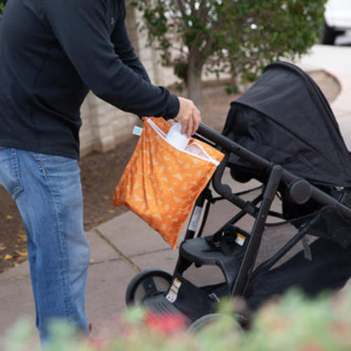 Bumkins Boho Waterproof Wet Bag For Soggy, Soiled or Stinky Stuff On-the-go!