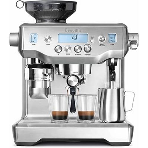 Breville Oracle Espresso Machine BES980XL, Brushed Stainless Steel