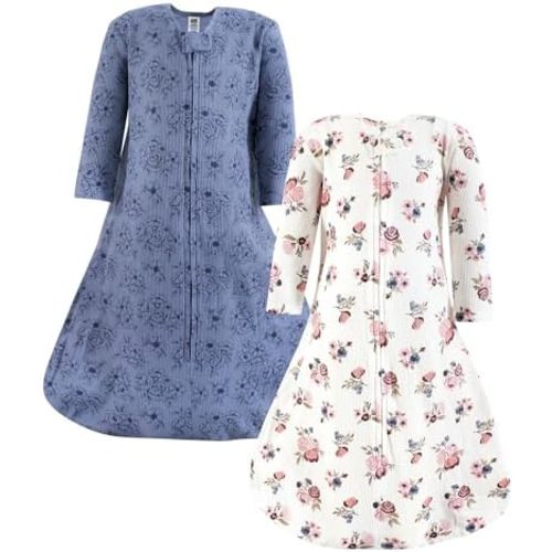 Hudson Baby Unisex Baby Thermal Long Sleeve Sleeping Bag 2pk