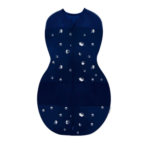 Baby Sleep Sack Swaddle – Medium, Midnight Planets