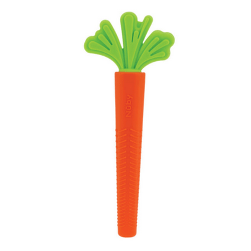 Silicone Carrot Tube Teether