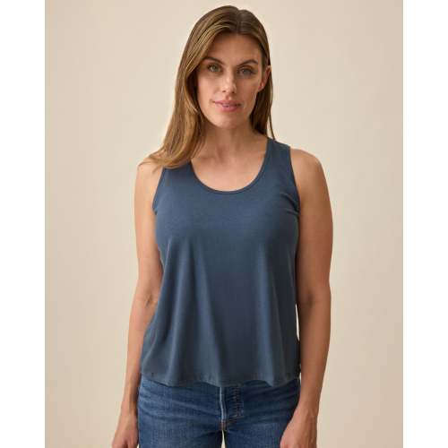 Modal Signature Nursing Tank | White - Kindred Bravely