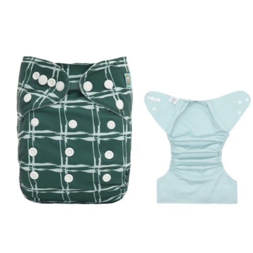 (Various patterns) ALVABABY Waterproof Diaper Cover & Swim Diaper – Adjustable Reusable Diaper Shell