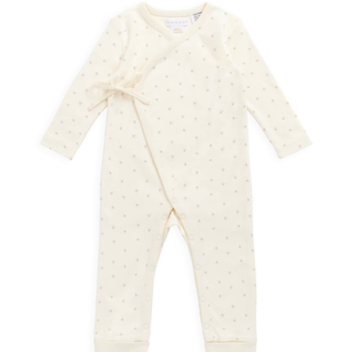 Organic Cotton Estelle Onepiece - Ditsy Cherries – Jamie Kay USA