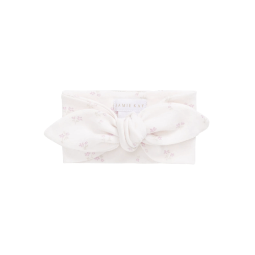 Organic Cotton Headband - Pauline Pink – Jamie Kay USA