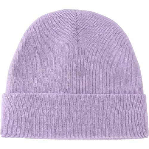 ROYBENS 100% Cotton Baby Beanie Cute Toddler Winter Hat Boys Girls Kids Soft Warm Knit Cuffed Caps Beanies for 0-8 Years