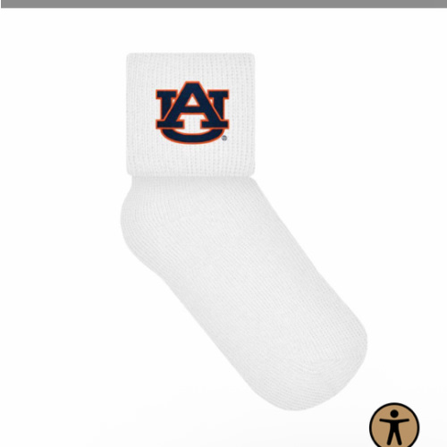 AUB | Auburn Creative Knitwear Infant Anklet Socks | Alumni Hall