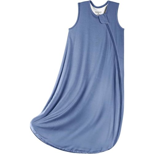 BubblePanda Modal Sleep Sack 6-12 Months 0.5 Tog Super Soft Toddler Sleep Sack for Babies Summer Lightweight 2-Way Zipper Baby Wearable Blanket