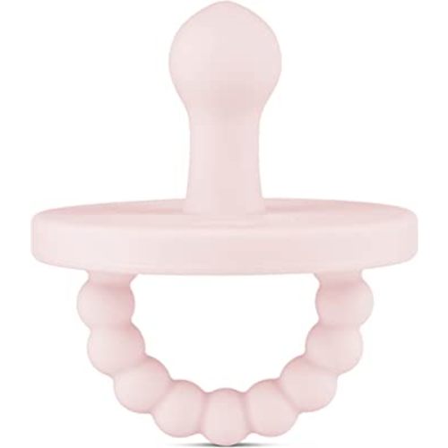 Ryan & Rose Cutie PAT Pacifier Teether (Bulb, Pink)