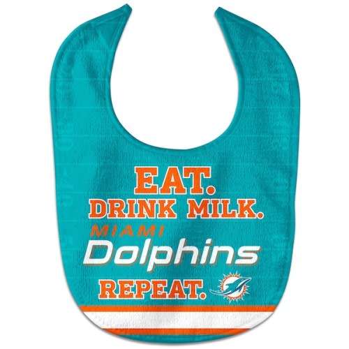 Infant Miami Dolphins WinCraft Eat. Drink. Repeat. All-Pro Bib