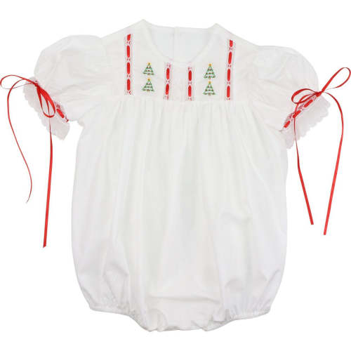 Heirloom Embroidered Christmas Tree Bubble
