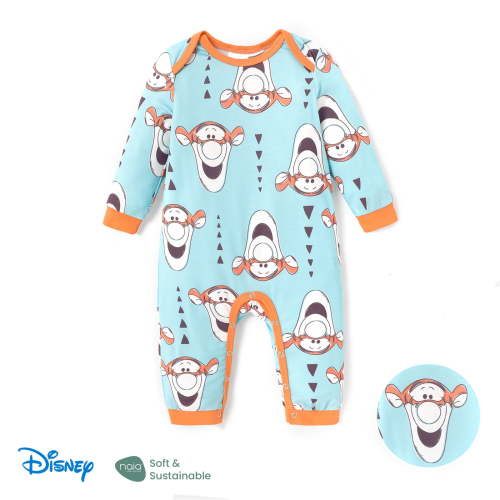 Disney Winnie the Pooh Baby Girls Boys Long Sleeve Jumpsuit Unisex Coverall Size 0-18 Months