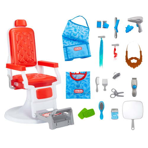 Little Tikes Hair Salon Beauty Set with 20 Accessories, Multi-Color, for Ages 3-5 Years