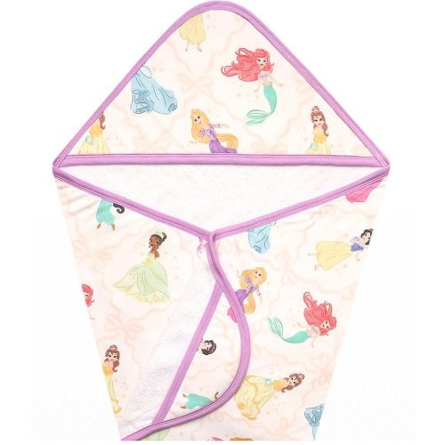 Copper Pearl x Disney Baby Girls Disney Princess Hooded Towel