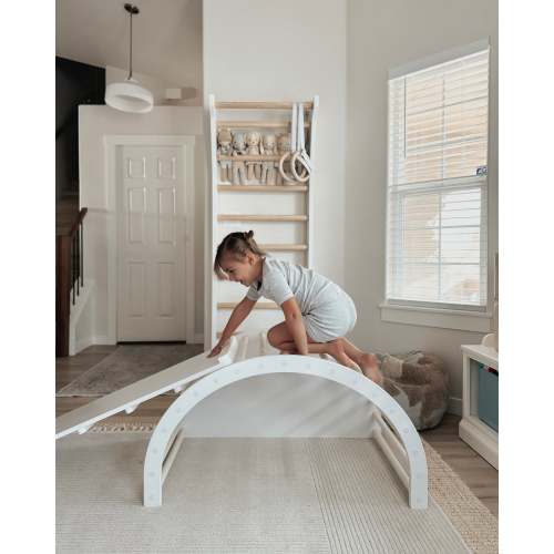 LUOTO II climbing arch | white - birch – FitWood