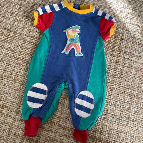 Vintage Gymboree baby boy romper 

Note vintage...
