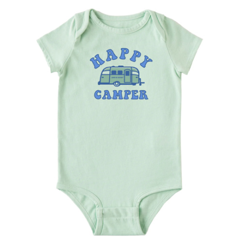 Kids' Baby Happy Camper Crusher Bodysuit | Life is Good® Official Site