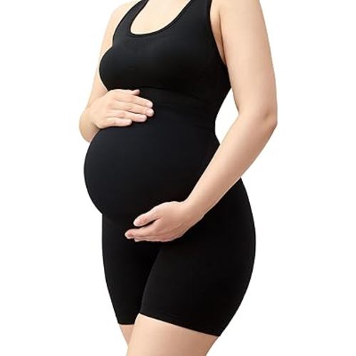 Seamless Maternity Shapewear, Belly Support Pregnancy Underwear for Maternity Photography and Baby Shower Dresses