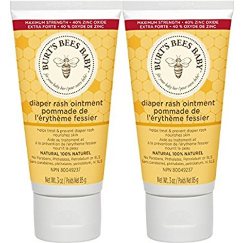 Burt's Bees Baby Diaper Rash Ointment 3 oz (Pack of 2)