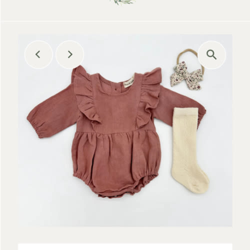 Victorian Pink Gabriella Romper Set – Olive and Cradle