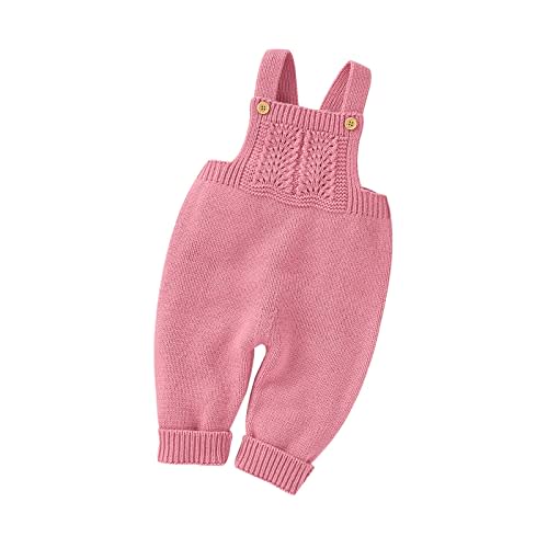Girls Snow Pants Boys Clothes Babys Newborn Infants Girls Boys Solid Spring Winter Long Pants Knit Suspender