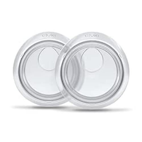 Elvie Catch - Milk Collection Shells - Discreet, Leak-Protection, Reusable Silicone Cups - Collect Up to 1oz - Breastfeeding Essentials - Set of Two