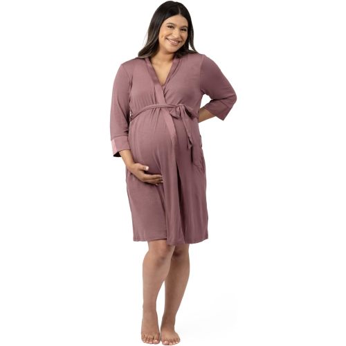 Kindred Bravely Emmaline Maternity & Nursing Robe Hospital Bag/Delivery Essential