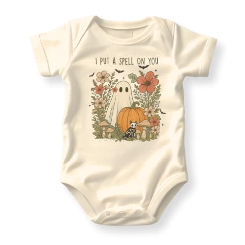 I Put a Spell on You Baby Bodysuit, Toddler, Kids T-Shirt, Halloween Outfit for Children