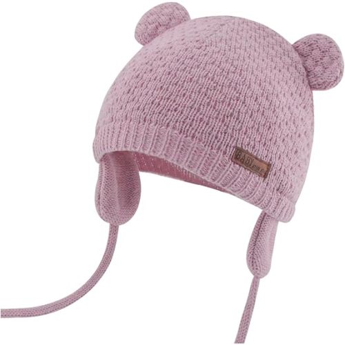 Duoyeree Kids Baby Hat Soft Warm Cable Knit Beanie Toddler Girl Fall Winter Hats