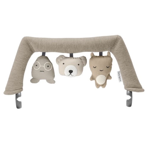 Soft Toy for Bouncer (Sand Gray)