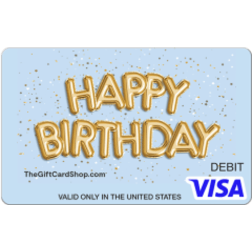 Visa® Puffy Balloons Gift Card